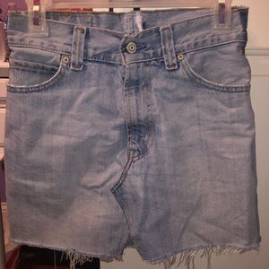 Levi JEAN mini skirt